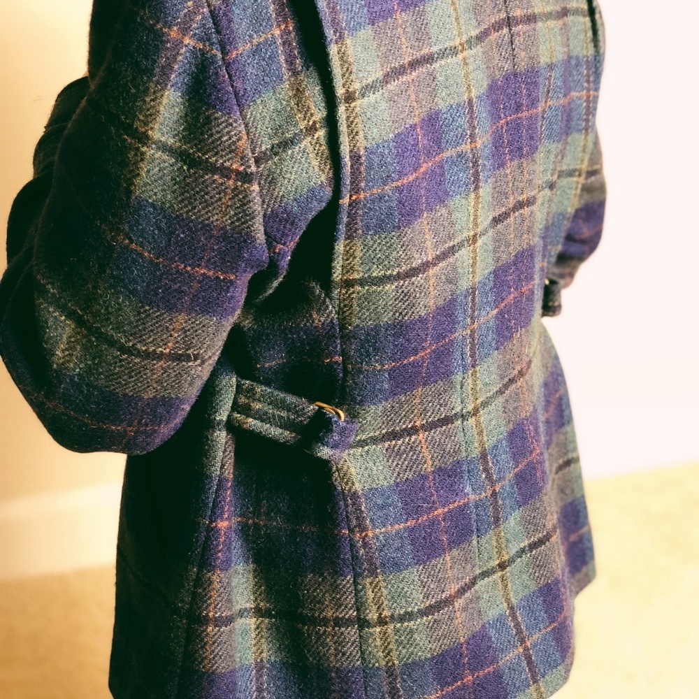 Wool Plaid Jacket - Picture 3 of 3